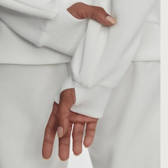 Varley White Zip-Up with Gold Accents - Picture 12 of 12